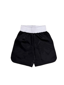 Shorts de boxe professionnels avec ceinture élastique, tissu respirant à séchage rapide, parfaits pour le sparring et l'entraînement physique - Product Image 5