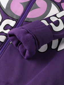 Sudaderas con capucha estampadas para hombre más vendidas Sudaderas con capucha térmicas de invierno de alta calidad OEM WholesalePlain Dyed Technics - Product Image 5