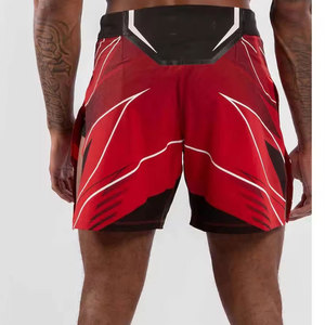 Short MMA à sublimation personnalisé pour adulte pour hommes-Short d'entraînement fitness d'arts martiaux respirant léger 100% polyester - Product Image 4