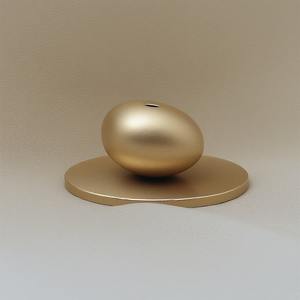 Modern Polished Brass Incense <b>Burner</b> Holder Knob with Minimal Design Decorative Style Aromatic Portable - Product Image 2