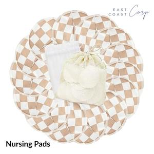 Coussinets d'allaitement en coton ultra doux, lavables et réutilisables, respirants - Product Image 2