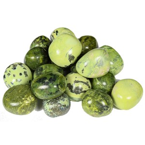 Vente en gros en vrac Agate serpentine galet dégringolé Reiki Chakra pierre précieuse gravée avec technique de sculpture pour l'artisanat de pierre de guérison - Product Image 5