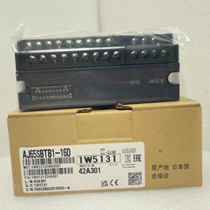 Module CC-Link Mitsubishi AJ65SBTB1-16D 100% neuf et original, conversion analogique-numérique, EtherNet/IP, IO-Link, IP54, sortie numérique - Product Image 1