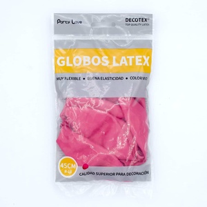 Palloncini in lattice Party Love 45 cm fucsia R18 per decorazioni - Product Image 1