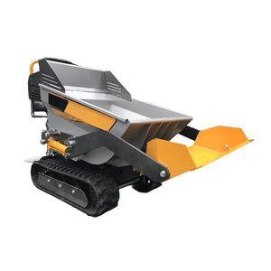 Yellow <b>Tracked</b> Skid Steer Mini Dumper Wheel Loader Kubota Diesel Engine Eaton Hydraulic <b>Pump</b> New High Efficiency New Hoolland - Product Image 3