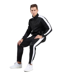 Latest Customized Design Men Slim Fit Stacked Tracksuit/ Men Sweatsuit/ Custom Made Men <b>Jogging</b> <b>Suit</b> - Product Image 2