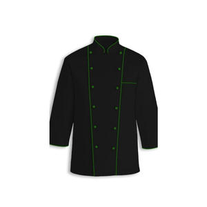 Manteau de chef d'hôtel de bonne qualité en pur coton imprimé sur mesure, dernier modèle, fournisseur indien - Product Image 5