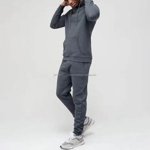 Men's Streetwear 100% Cotton Tracksuits For Men Quick dry Customized Logo Running Outdoor Jogging Set Lightweight - Product Image 3