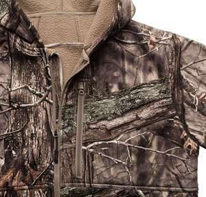 Vêtements de pêche et de chasse de haute qualité, veste à capuche camouflage pour l'extérieur, doublure en polaire pour le printemps et l'automne - Product Image 4