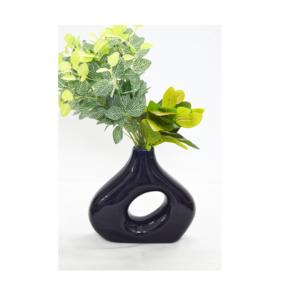 Gran oferta, venta especial única, jarrón de mesa de cerámica, jarrón de cerámica de marfil, estilo nórdico, jarrones de decoración Premium para el hogar/boda, jarrón largo - Product Image 1