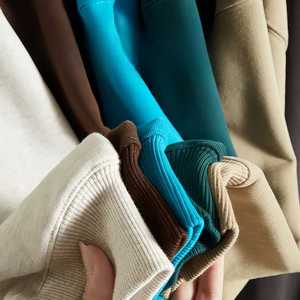 Ropa de grupo Sudaderas en blanco Jersey de cuello redondo unisex Logotipo personalizado 520g Sudaderas con capucha geniales para adolescentes Chicos adolescentes - Product Image 3