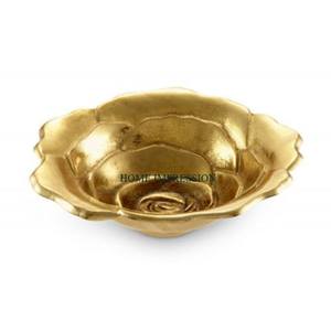 Cuenco de Metal de forma grande, cuenco de mesa hecho de aluminio para servir comida, aspecto elegante, cuenco de fideos de última llegada para decoración de boda - Product Image 4