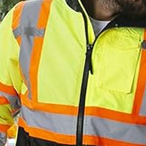 Ropa personalizada de alta visibilidad Venta al por mayor Ropa DE TRABAJO reflectante Chaleco DE SEGURIDAD Construcción con bolsillos para hombres - Product Image 6