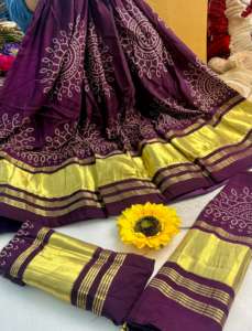 Nuevo Conjunto de Lehenga y Blusa de Seda Gajji Suave y Elegante con Mangas Largas y Acampanadas, Lehenga de Seda Gajji Pura - Product Image 4