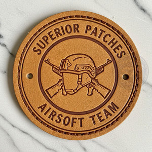 Layanan OEM Logo disesuaikan tambalan kulit untuk label pakaian 3D timbul <span class=keywords><strong>Hook</strong></span> & <span class=keywords><strong>Loop</strong></span> merek kustom aksesoris garmen - Product Image 4