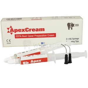 Crème de préparation canalaire DSI Apexcream EDTA 18 % en seringues pour le nettoyage et le remplissage dentaire - Product Image 1