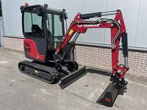 Mini-excavatrice Yanmar SV22, 2,2 tonnes, excavatrice hydraulique compacte, rotation zéro, excavatrice à chenilles pour la construction et l'aménagement paysager - Product Image 2