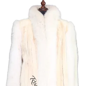 Мужская кожаная куртка из норки с индивидуальным цветом, длинное пальто