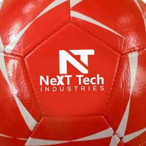 Balón de entrenamiento de fútbol de material PU para fines de entrenamiento con diseño personalizado y logotipo personalizado de Next Tech Industries - Product Image 2