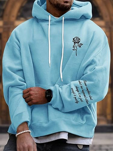 Vêtements d'hiver pour hommes de qualité supérieure nouveau Style Design sweat à capuche polaire léger 100% coton basiques de base - Product Image 3