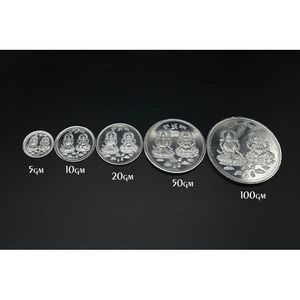 Joyería Artística Ishwar, Coleccionable Cultural, Monedas de Plata Pura 99.9%, Elegante Colgante Religioso Hindú para Ceremonias, 5-100g, Unisex - Product Image 6