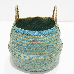 Artex Dong Thap Cestas de mimbre hechas a mano Contenedores de almacenamiento de hoja de palma para Cajas de Regalo de cocina y decoración del hogar - Product Image 2