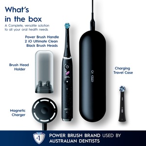 Venta al por mayor original Oral-B iO Sense con iO - 10 negro cepillo de dientes eléctrico/recargable de alta calidad asequible para la venta barato - Product Image 5