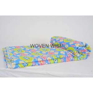 Designer's Dream Hand Block Print Fabric Creative Freedom Sheer Cotton Polyester Sleepwear Shirts Blouses Skirts Pillows African - Product Image 2