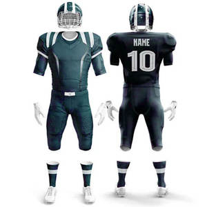 Uniforme de fútbol americano de secado rápido superventas para adultos conjuntos de último estilo - Product Image 5