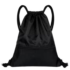 Durable Drawstring Backpack Lightweight <b>Bag</b> with Strong <b>Strings</b> for Daily Use Travel and Carry Needs - Product Image 1
