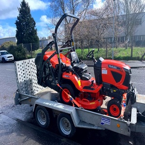 Mini tractor de jardín G261, cortacésped inteligente de 25 caballos de fuerza, timón eléctrico diésel, nuevo para uso agrícola, incluye rodamiento - Product Image 6