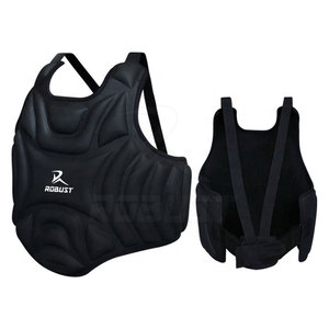 Protector de Pecho de Cuero - Ecológico y Transpirable, Ajuste Cómodo, Material Suave, Fácil de Usar, Ligero, para Boxeo y Lucha - Product Image 6