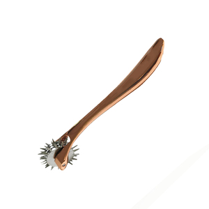 High Quality Wartenberg Neuro Pinwheel Gold Coated Handle <b>Stainless</b> <b>Steel</b> Instrument <b>Pin</b> Wheel Ticklers - Product Image 4