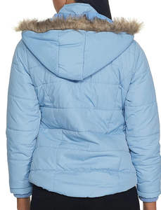 เสื้อแจ็คเก็ตพัฟเฟอร์ถักแบบ OEM สำหรับผู้หญิง พร้อมโลโก้ที่ปรับแต่งได้ ดีไซน์ลำลองสำหรับฤดูหนาว ระบายอากาศได้ดีและเป็นมิตรกับสิ่งแวดล้อม พร้อมกระเป๋า - Product Image 5