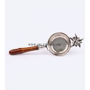 Wholesale Kitchen Tea Infuser Greatest Quality Metal Silver Stainless Steel Home Decorative Tea and Coffee Strainer From Indian - Product Image 4
