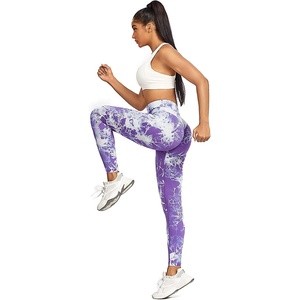 Fournir des services personnalisés Gym & Fitness vêtements athlétique Sublimation Legging 100% coton vente chaude Sexy Yoga Leggings - Product Image 3