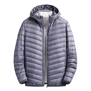 Chaqueta de Plumón Premium para Hombre, 100% Poliéster, Elegante, Superventas, Diseño Personalizado, Color Sólido, Ecológica, Transpirable, Informal de Invierno - Product Image 5