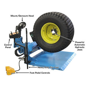 2026 TTC305 Automatic Heavy Duty Truck <b>Tire</b> <b>Changer</b> & WBT210 Wheel Balancer Combo 220V Power Supply - Product Image 3