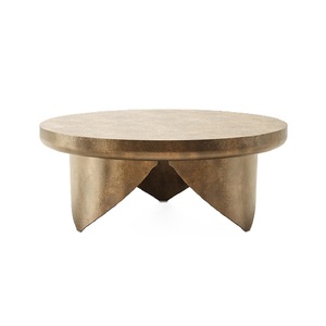 Tabouret de table d'appoint en laiton vintage de style industriel tendance, meubles d'appoint décoratifs, couleur de forme de taille personnalisée - Product Image 6