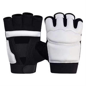 Gants de MMA en PU de haute qualité à prix de gros, légers, anti-humidité, avec sangle de poignet réglable auto-agrippante, unisexe, taille basse - Product Image 3