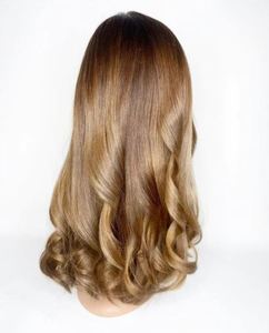 Venta al por mayor de fábrica fabricante sedoso recto mujeres hombres pelucas de pelo resistente al calor ligero suave ajuste transparente brillante - Product Image 2