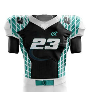 Uniforme de Fútbol Americano Personalizable de Estilo Único, Tela Transpirable de Poliéster, Diseño Personalizado de Alta Calidad para Equipos Nacionales - Product Image 3