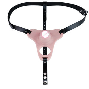 ANOSX Dreieckiges Silikon Echter <span class=keywords><strong>Penis</strong></span> Hohl dildo Set Strapon Männlicher Schwanz Cb Lock Sexspielzeug Paar Transvestit Keuschheit <span class=keywords><strong>Penis</strong></span> Abdeckung - Product Image 4