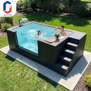 Custom Prefabricated Above Ground <b>Pool</b> Easy Installation Leakproof Structure for Outdoor Garden Hotel Leisure Project <b>Pool</b> - Product Image 1