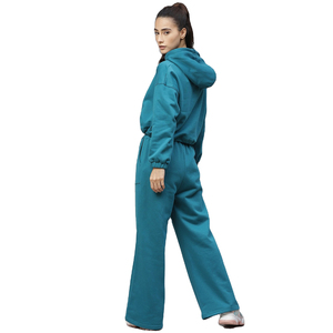 Chándal Informal con Capucha para Mujer, Talla Grande, Ligero, de Algodón, Felpa y Poliéster, 380 GSM, Holgado y Cómodo - Product Image 4