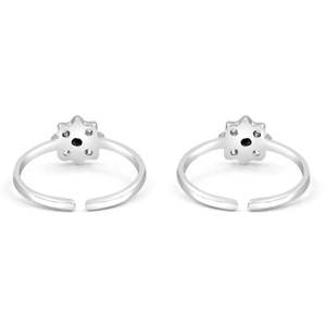 NOVAMART Fine <b>Gold</b>-Plated Stainless Steel Silver <b>Toe</b> <b>Rings</b> for Wedding Engagement Gifts Wholesale Export - Product Image 4