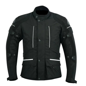 Chaquetas de Motociclismo Cordura de Manga Larga con Cuello Alto, Cortavientos, Transpirables, Unisex, para Deportes al Aire Libre - Product Image 1