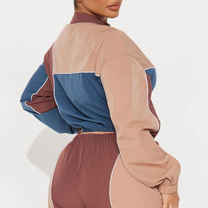 Conjunto Deportivo Cortavientos para Mujer, Chaqueta Ligera y Pantalones, Ropa Deportiva Impermeable y Cortavientos para Exteriores - Product Image 5