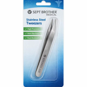 Pinces chirurgicales en acier inoxydable de qualité supérieure, pointe droite |   Fabricant de pinces médicales de précision - Product Image 4