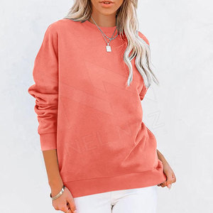 Sudadera transpirable de calidad superior roja para mujer, ropa de calle personalizable para conjuntos de Yoga - Product Image 2